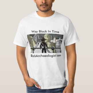 Schwarzer Archäologen-T - Shirt