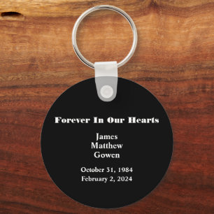 Schwarzer Ballon Tag Überdosierung Sensibilisierun Schlüsselanhänger