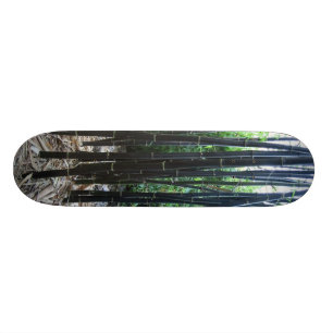 schwarzer Bambus - besonders angefertigt Skateboard