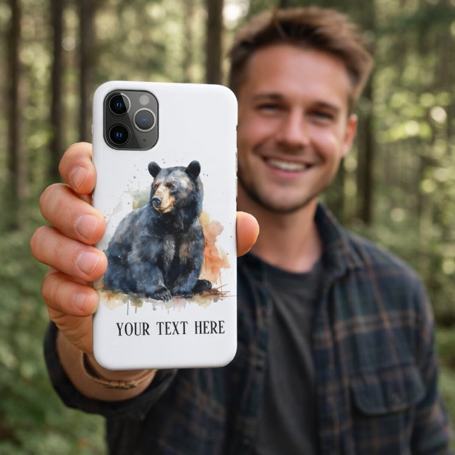Schwarzer Bär, Gewürzkunst Case-Mate iPhone Hülle (Von Creator hochgeladen)