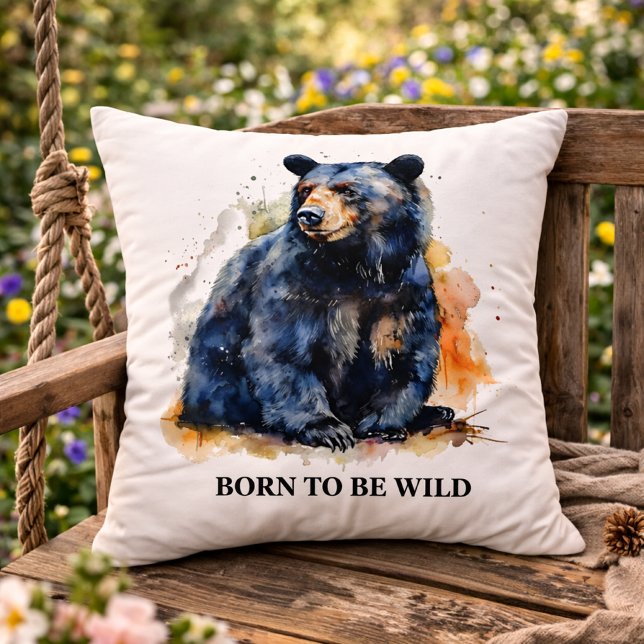 Schwarzer Bär, Gewürzkunst Kissen (Von Creator hochgeladen)