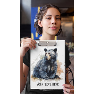 Schwarzer Bär, Gewürzkunst Klemmbrett