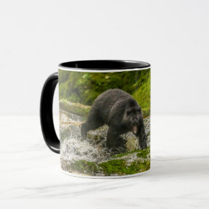 Schwarzer Bär   Qua Creek British Columbia Tasse