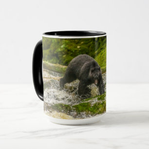 Schwarzer Bär   Qua Creek British Columbia Tasse