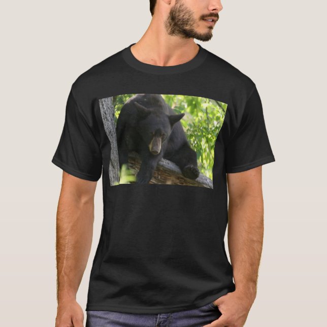 schwarzer Bär T-Shirt (Vorderseite)
