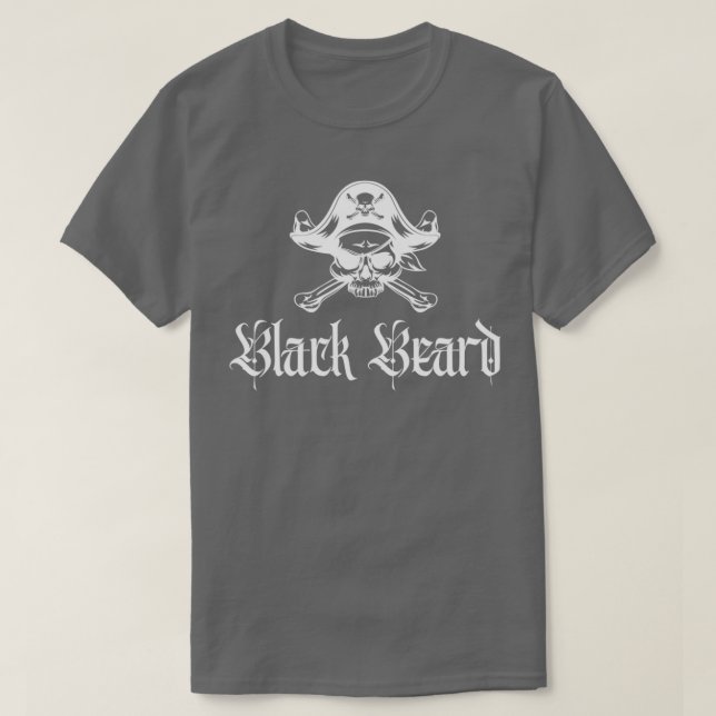 Schwarzer Bart 8 T-Shirt (Design vorne)