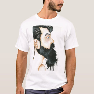 Schwarzer Bart T-Shirt