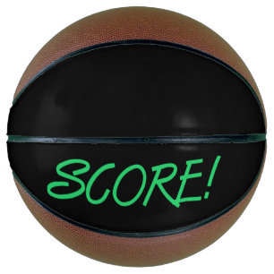 Schwarzer Basketball