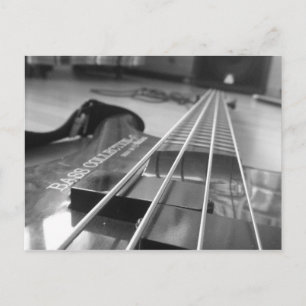 Schwarzer Bass Postkarte