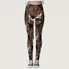schwarzer Baum Leggings