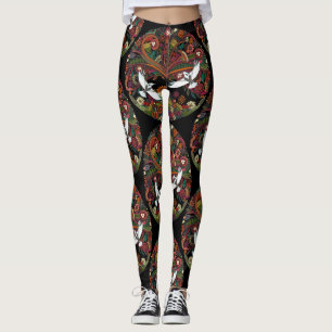 schwarzer Baum Leggings