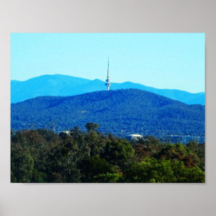 Schwarzer Berg - Canberra Poster