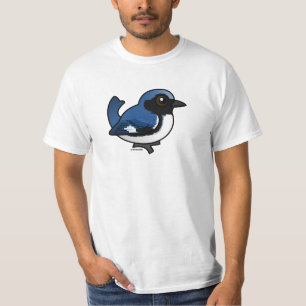 Schwarzer Blauer Warbler T-Shirt