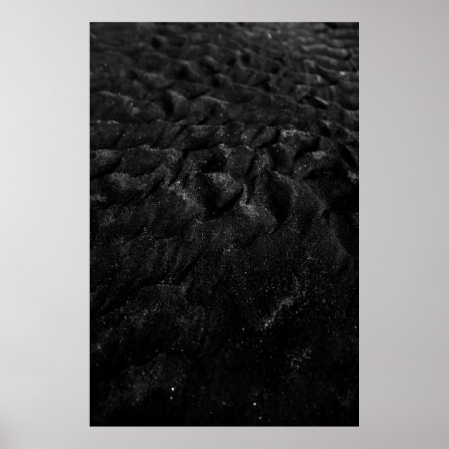 Schwarzer Boden Poster (Vorne)