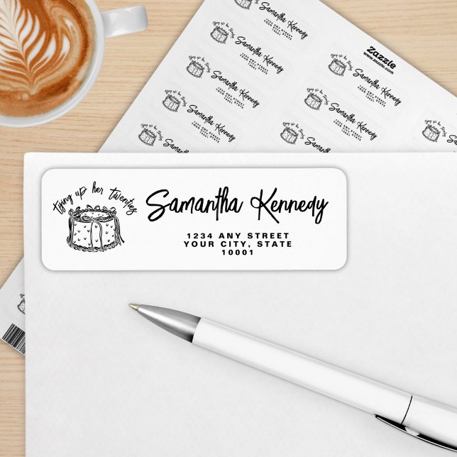 Schwarzer Bow, der sie zwanzig zum 30. Geburtstag  (Von Creator hochgeladen)