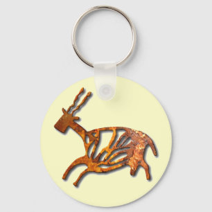 Schwarzer Buck - Rost Schlüsselanhänger