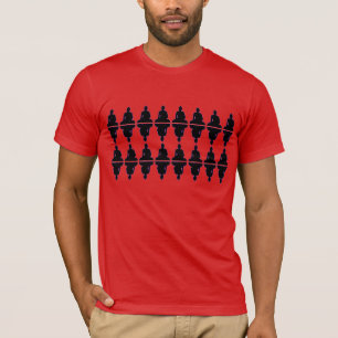 Schwarzer Buddha T-Shirt