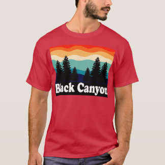 Schwarzer Canyon der Gunnison Nationalpark Colorad T-Shirt