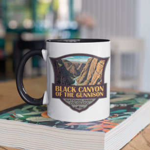 Schwarzer Canyon Der Nationalpark Gunnison Tasse