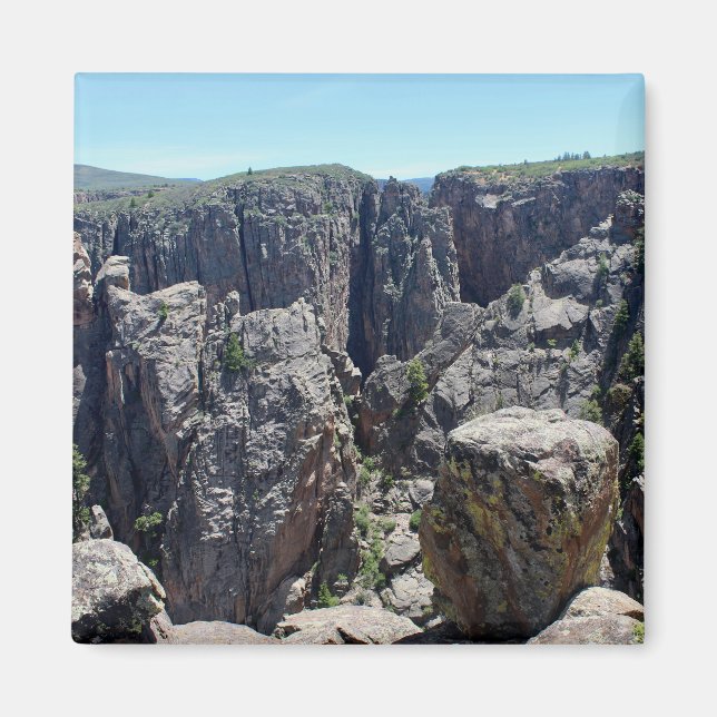 Schwarzer Canyon des Gunnison Magnet (Vorne)