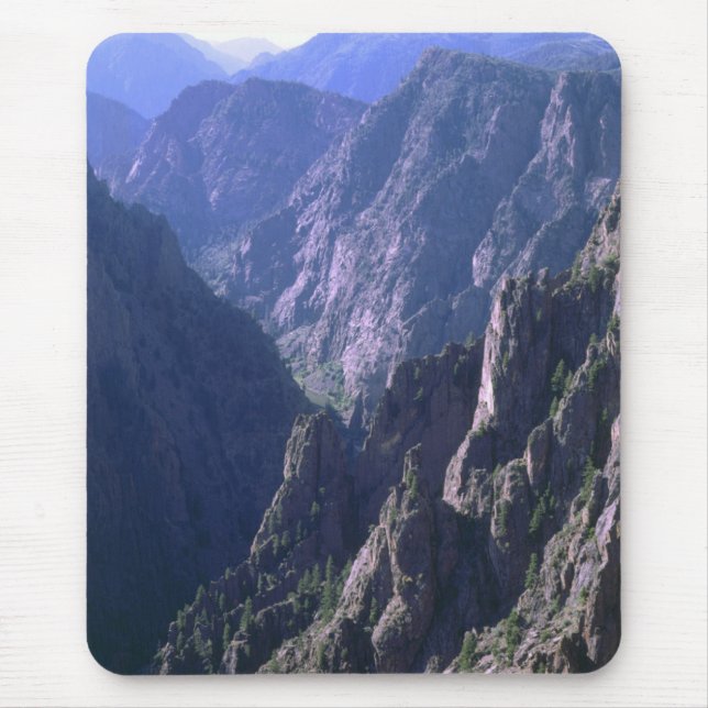 Schwarzer Canyon des Gunnison-Nationalparks Mousepad (Vorne)