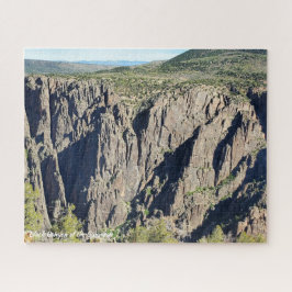 Schwarzer Canyon des Gunnison-Nationalparks Puzzle