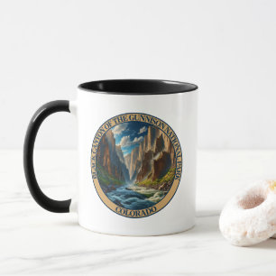 Schwarzer Canyon des Gunnison-Nationalparks Tasse