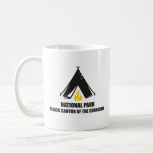 Schwarzer Canyon des Gunnison - T - Shirt Colorado Kaffeetasse