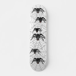 Schwarzer Cartoon Schwarzer Spider Halloween Skateboard