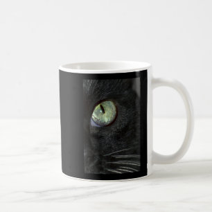 SCHWARZER CAT-SEHEN TASSE