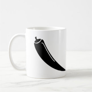 Schwarzer Chili Pfeffer Kaffeetasse