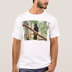 SCHWARZER COCKATOO QUEENSLAND AUSTRALIEN T-Shirt
