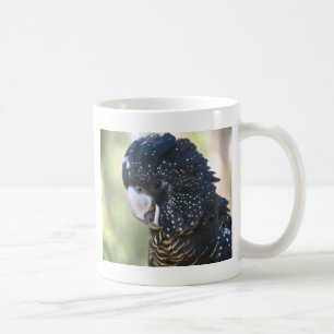 Schwarzer Cockatoo Tasse