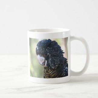 Schwarzer Cockatoo Tasse