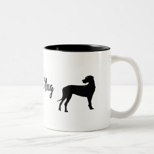 Schwarzer Dan, Big Dog Zweifarbige Tasse