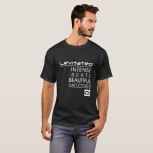 Schwarzer das Gefühl-T - Shirt V4 LEV Männer