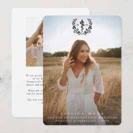 Schwarzer Doktor der Osteopathischen Medizin Absch Ankündigung