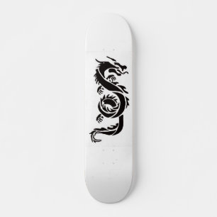 Schwarzer Drache 7 3/4" Skateboarddecke Skateboard