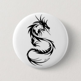 Schwarzer Drache Button