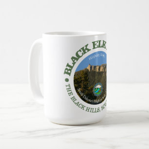 Schwarzer Elchspitze Kaffeetasse