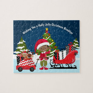 Schwarzer Elf Puzzle