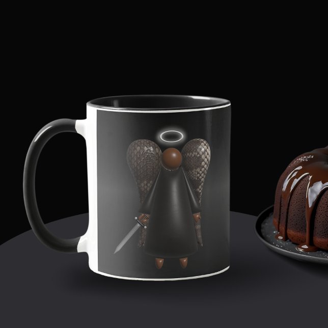 Schwarzer Engel, Avening Angel Tasse (Black Avengng Angel)