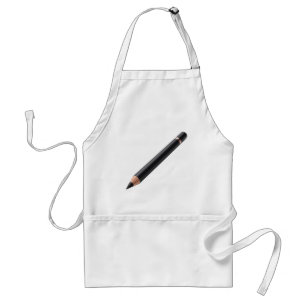 Schwarzer Eyeliner-Stift-Makeup-Illustration Schürze