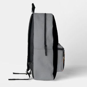 Schwarzer Farb Boss Bedruckter Rucksack