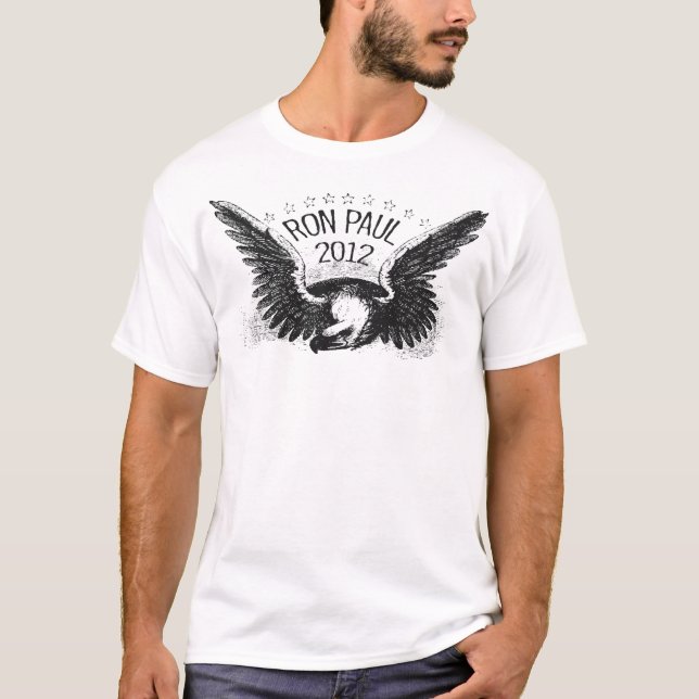 Schwarzer Filzstift Ron Pauls 2012 T-Shirt (Vorderseite)