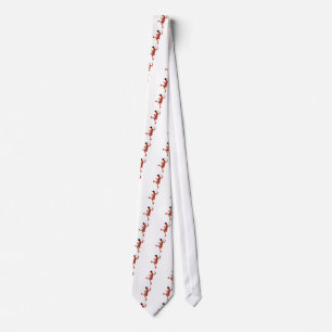 Schwarzer Flapper mit roter Folge Krawatte