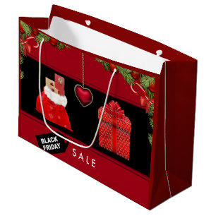 Schwarzer Freitag Große Geschenktüte