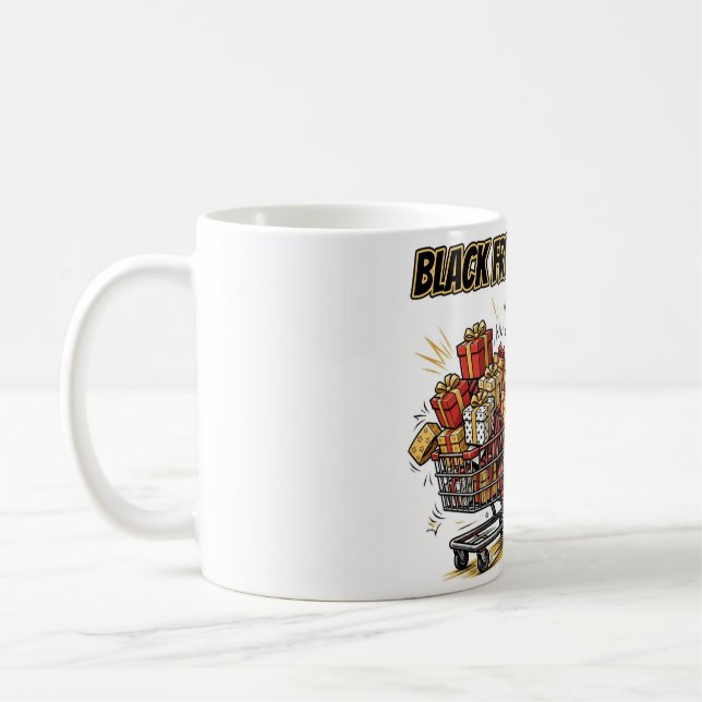 Schwarzer Freitag Überlebender Kaffeetasse (Links)