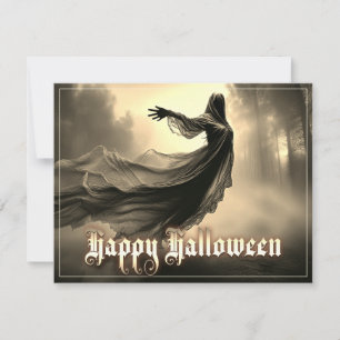 Schwarzer Geist in Höllscape - Halloween