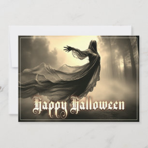 Schwarzer Geist in Höllscape - Halloween